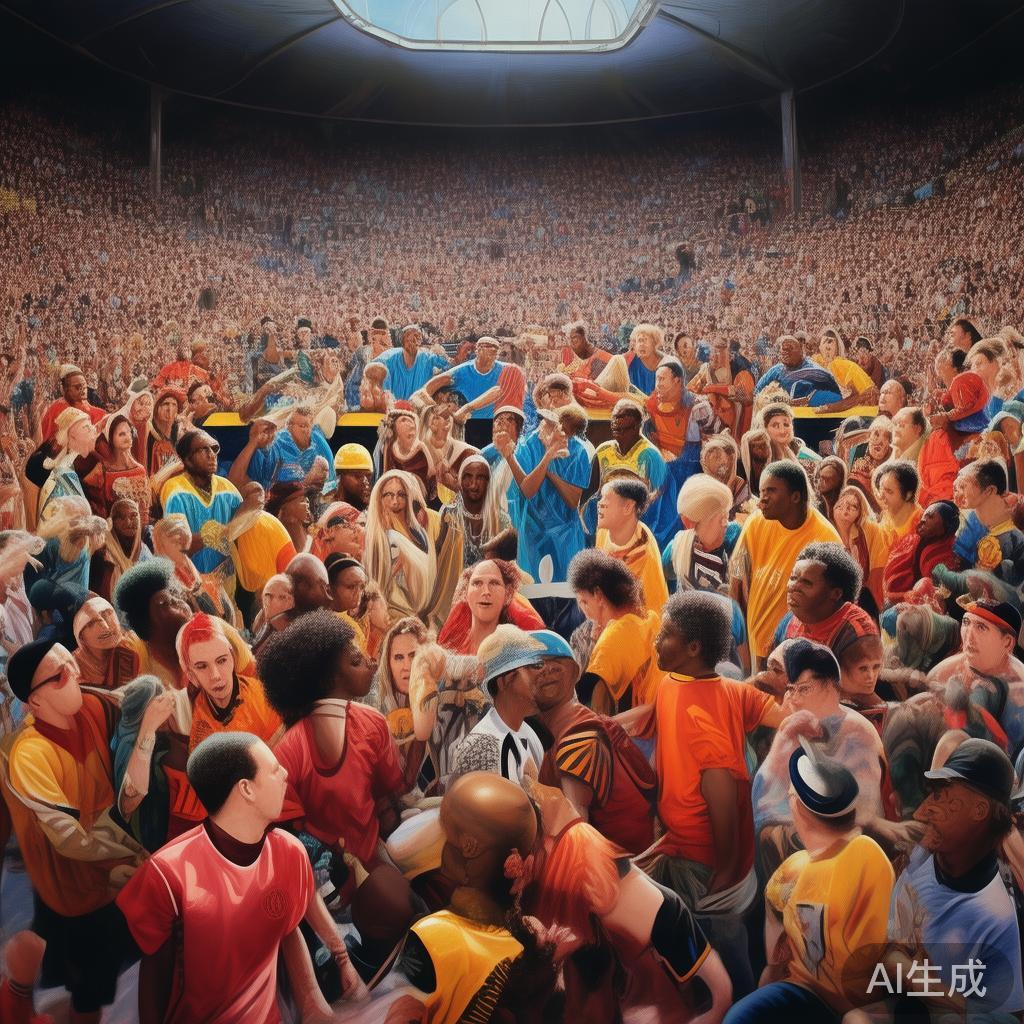 全民狂欢的背后，是体育对社会融合的重要作用。体育作