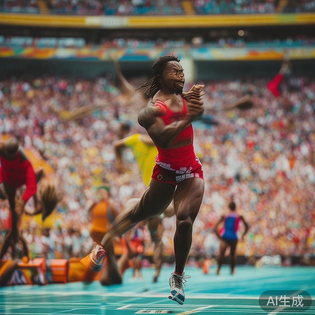 在体育世界中，运动员们的杰出表现不仅展现了身体的力