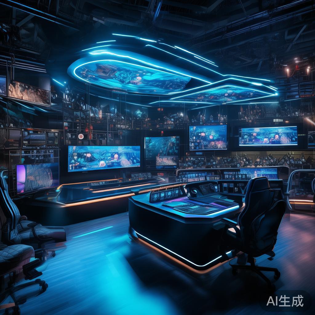 在未来的电竞场馆中，非凡电竞体验离不开智能硬件、高